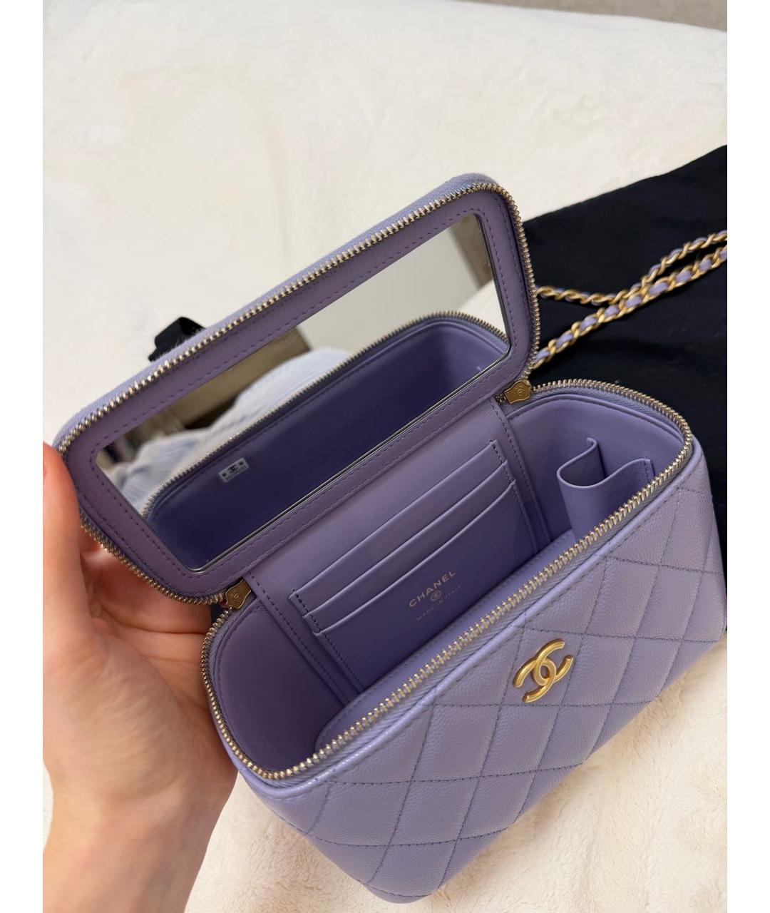 CHANEL Кожаная сумка через плечо, фото 4