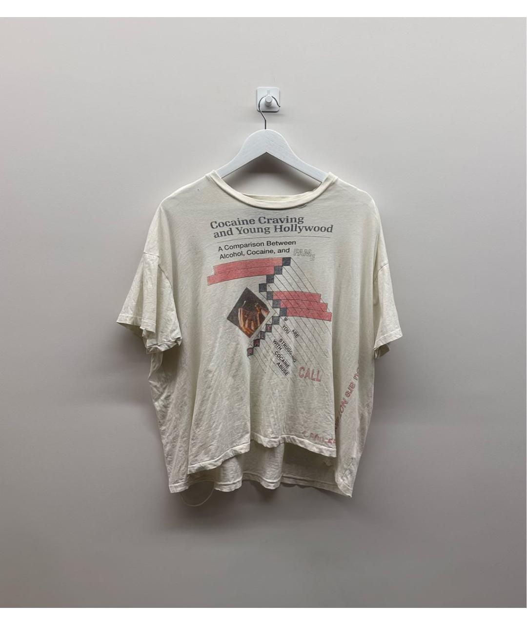 PALY Белая хлопковая футболка, фото 5