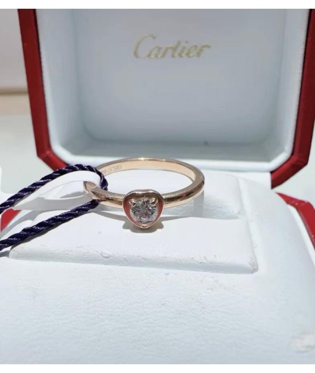 CARTIER Золотое кольцо из розового золота, фото 4