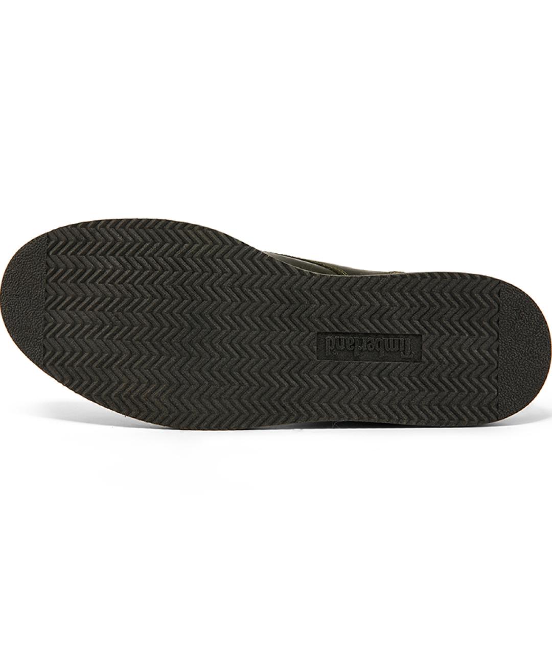 TIMBERLAND Зеленые кожаные высокие ботинки, фото 6