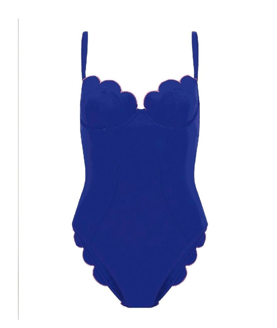 AGENT PROVOCATEUR Синий полиамидовый купальник, фото 7