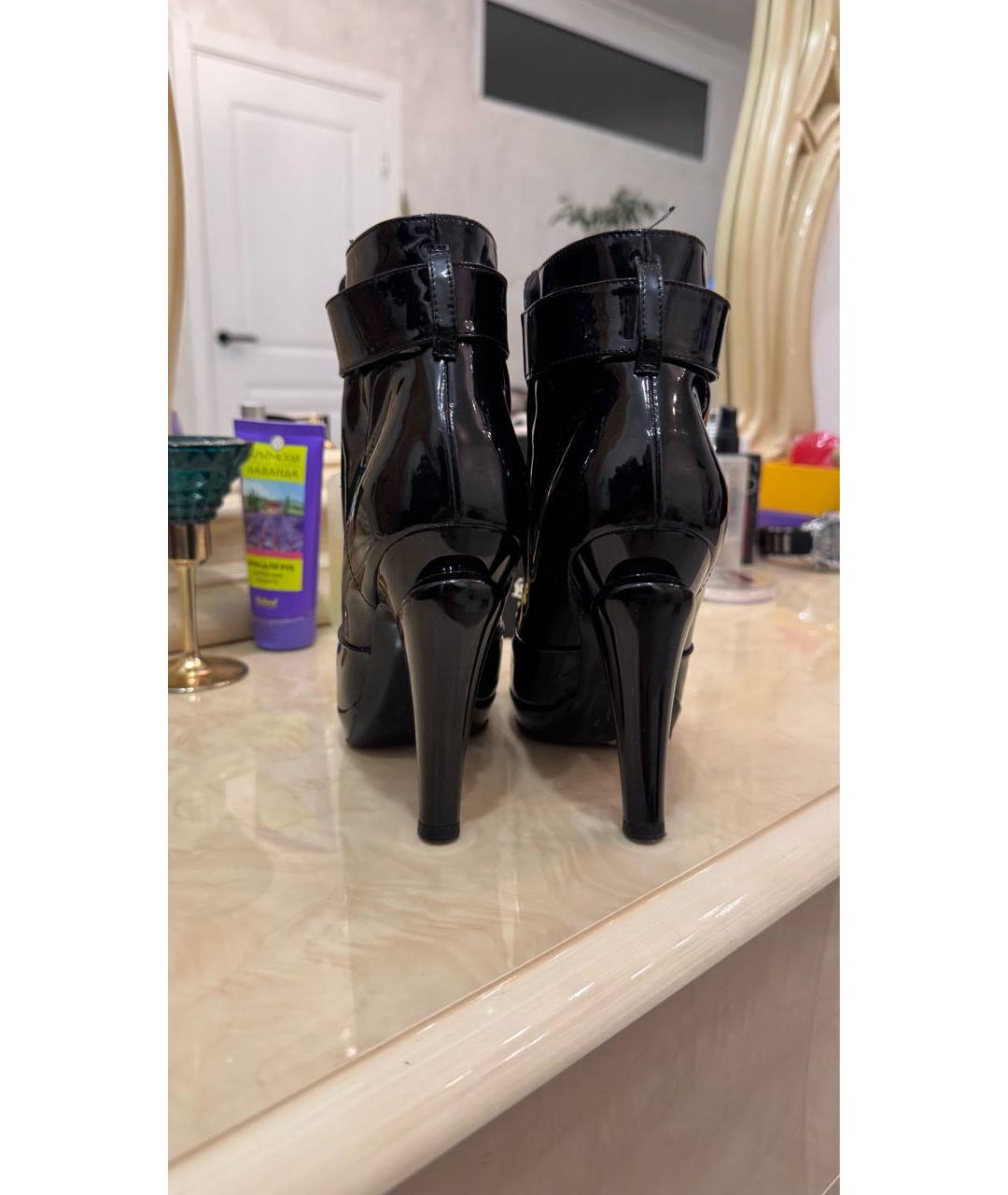 CHANEL Ботильоны из лакированной кожи, фото 3