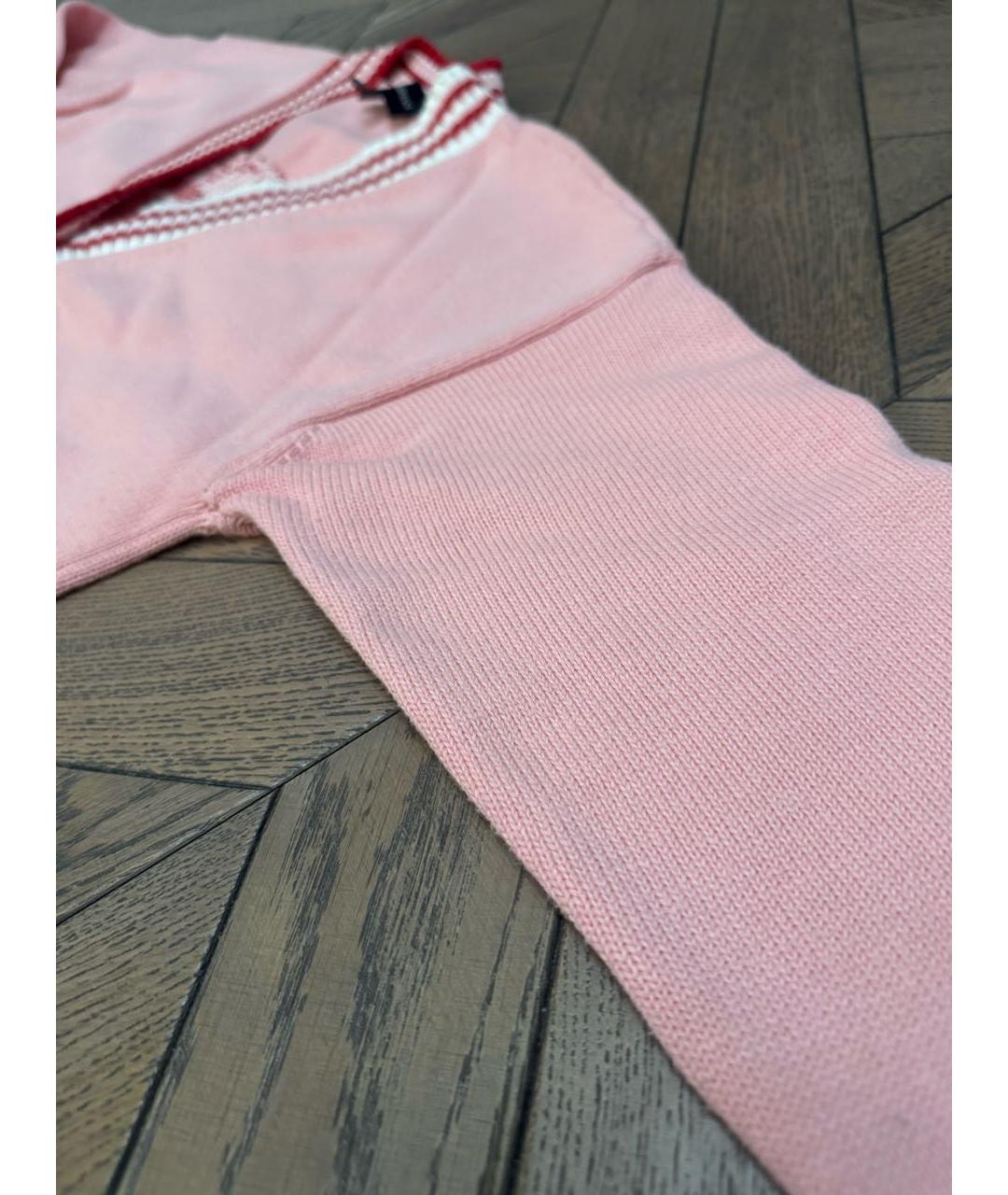 ARMANI JUNIOR Коралловая хлопковая рубашка/блузка, фото 3