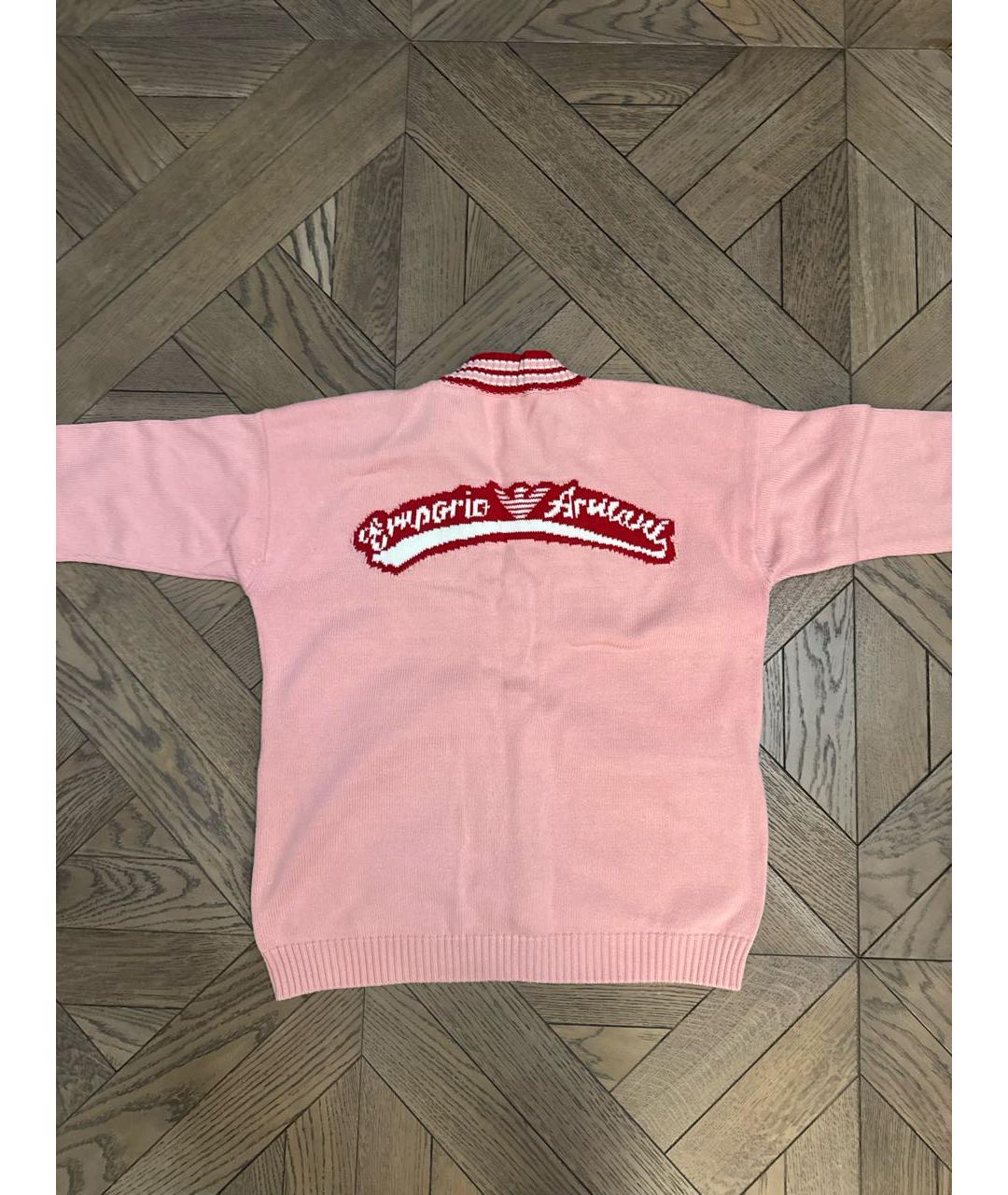 ARMANI JUNIOR Коралловая хлопковая рубашка/блузка, фото 2