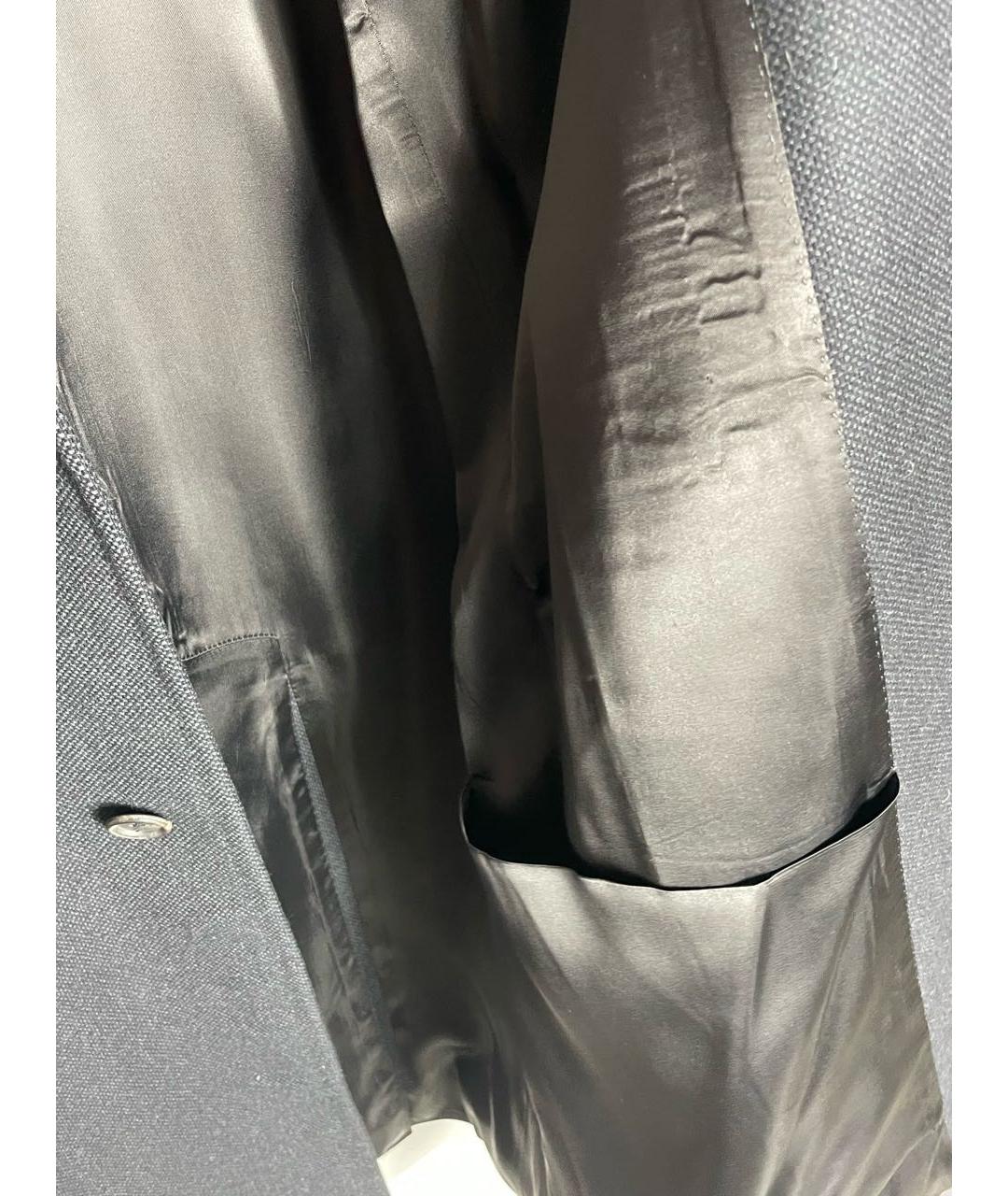 LANVIN Серое шерстяное пальто, фото 7