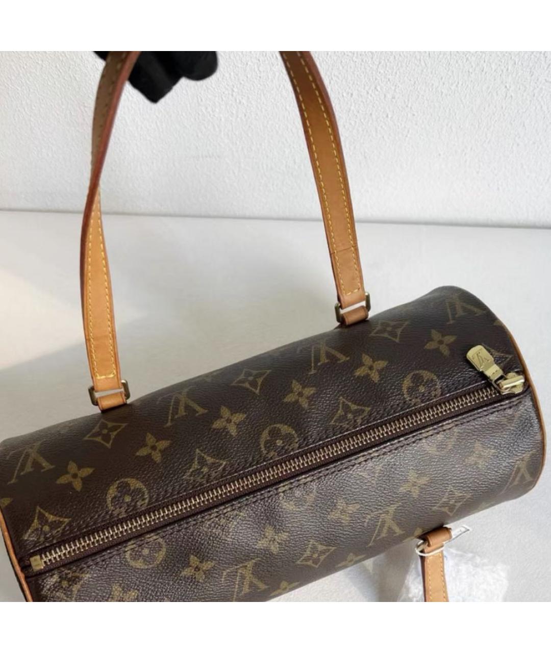 LOUIS VUITTON Коричневая сумка через плечо, фото 3