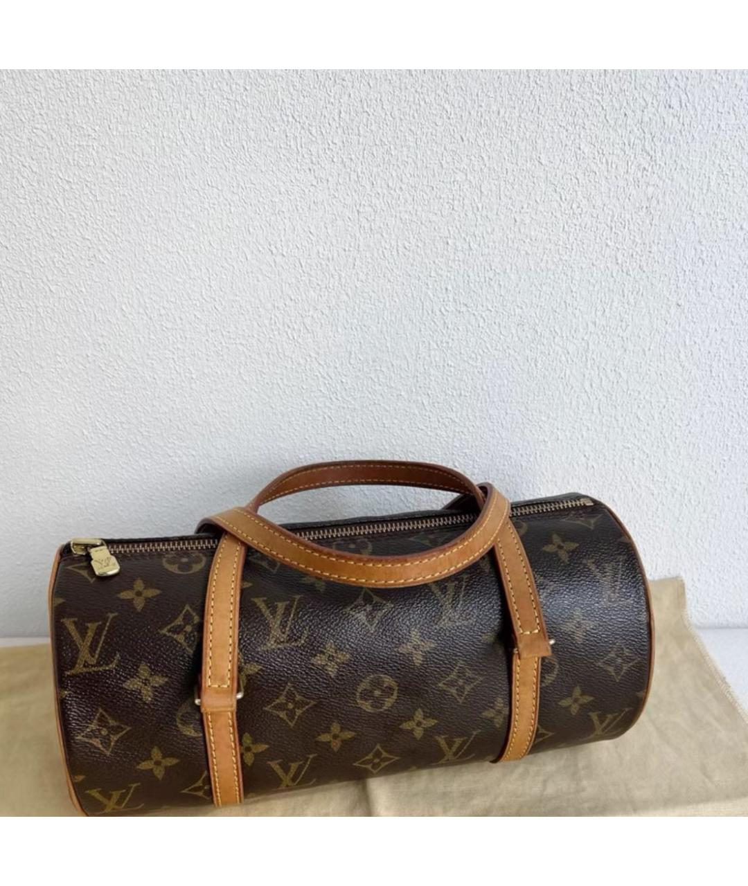 LOUIS VUITTON Коричневая сумка через плечо, фото 2