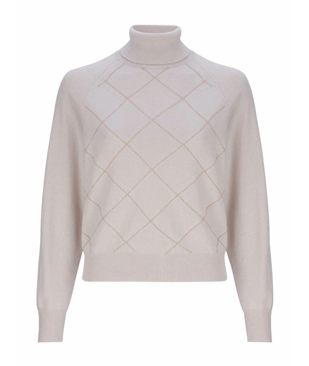 PESERICO Бежевый джемпер / свитер, фото 1