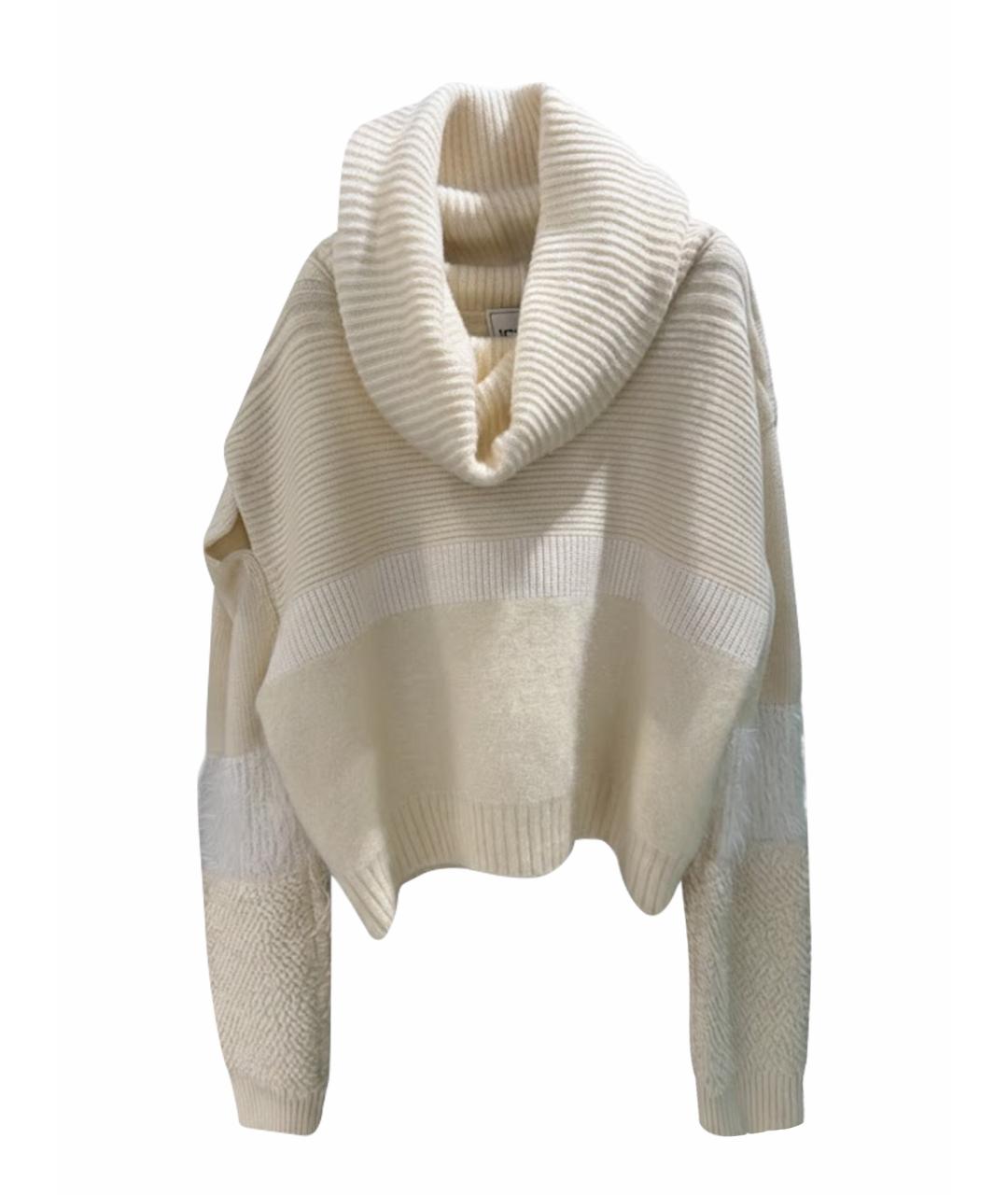 ICEBERG Белый шерстяной джемпер / свитер, фото 1