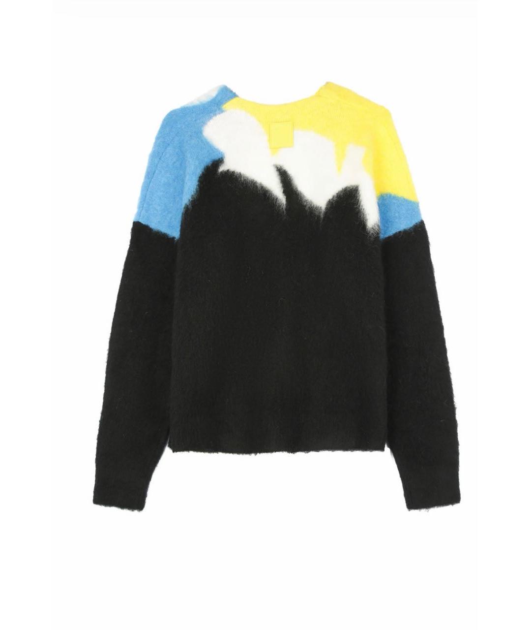 LOEWE Черный шерстяной кардиган, фото 5