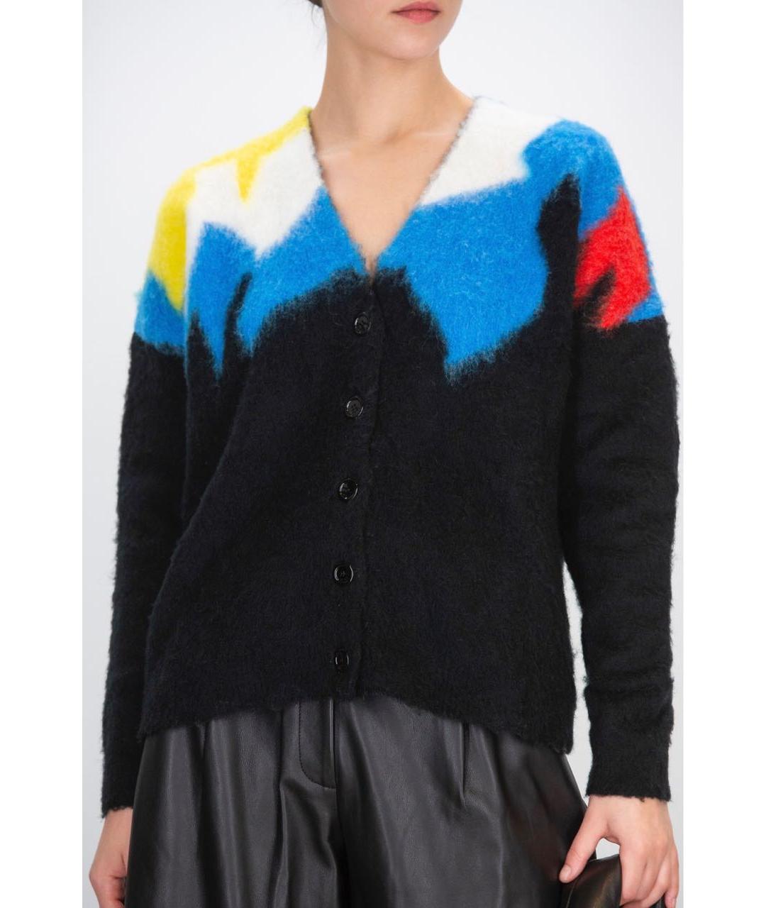 LOEWE Черный шерстяной кардиган, фото 2