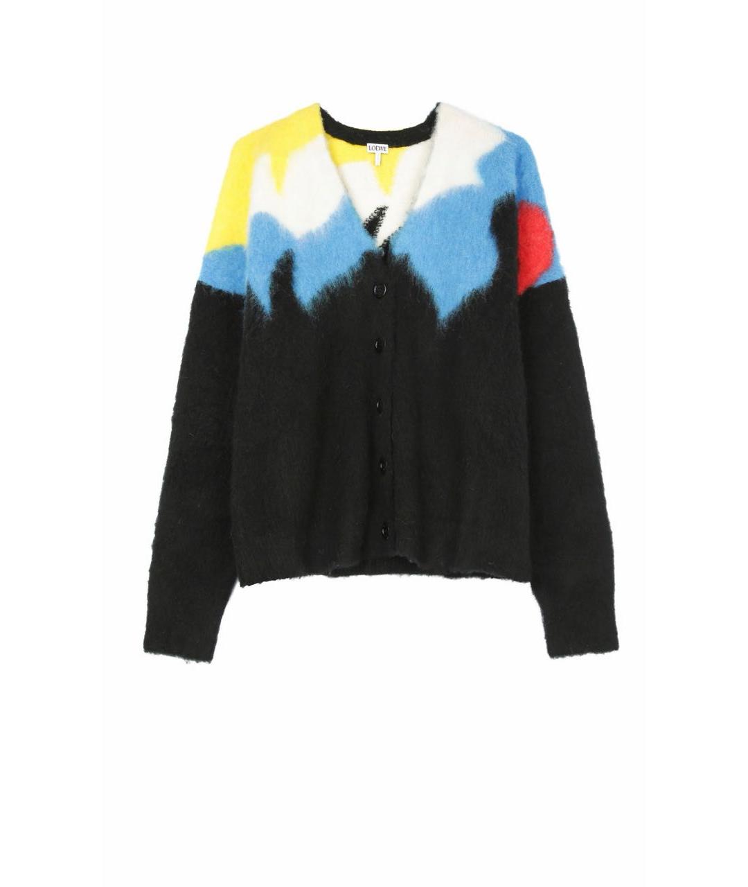 LOEWE Черный шерстяной кардиган, фото 6