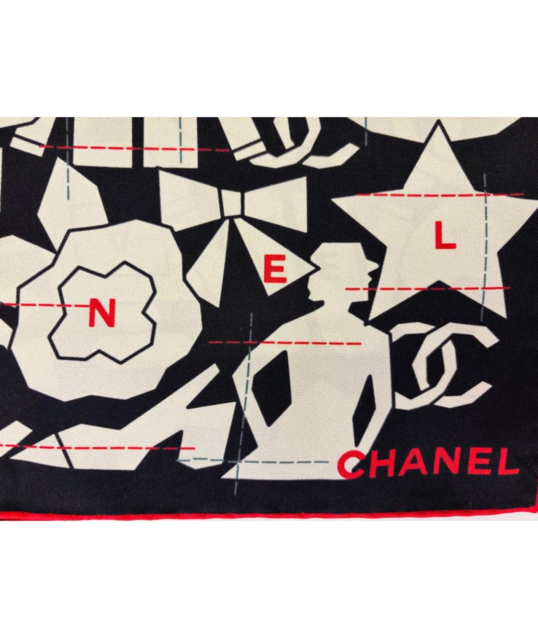 CHANEL Шелковый платок, фото 7