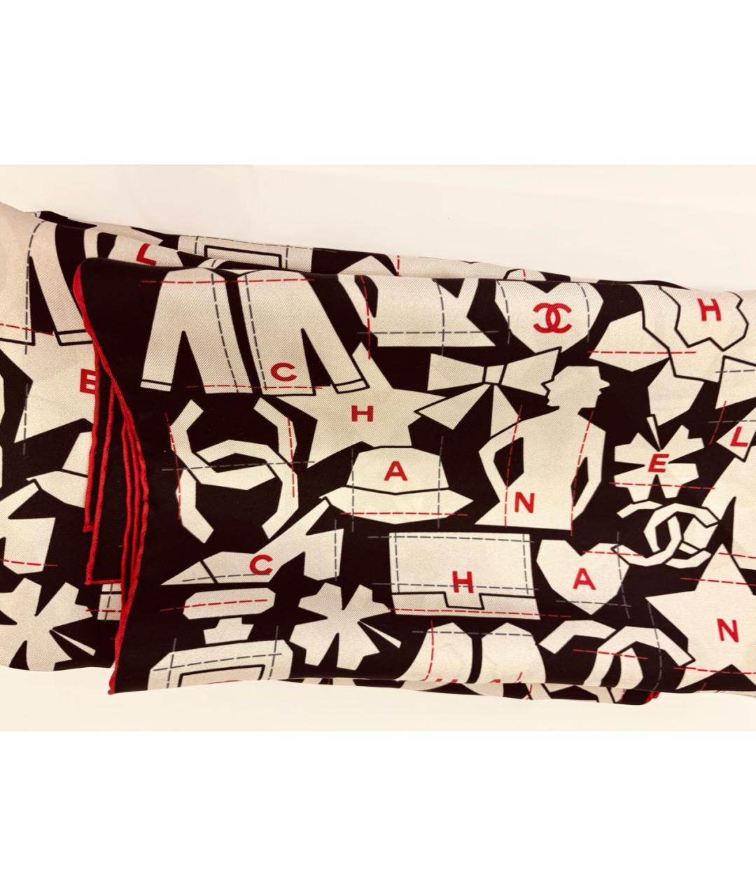 CHANEL Шелковый платок, фото 3