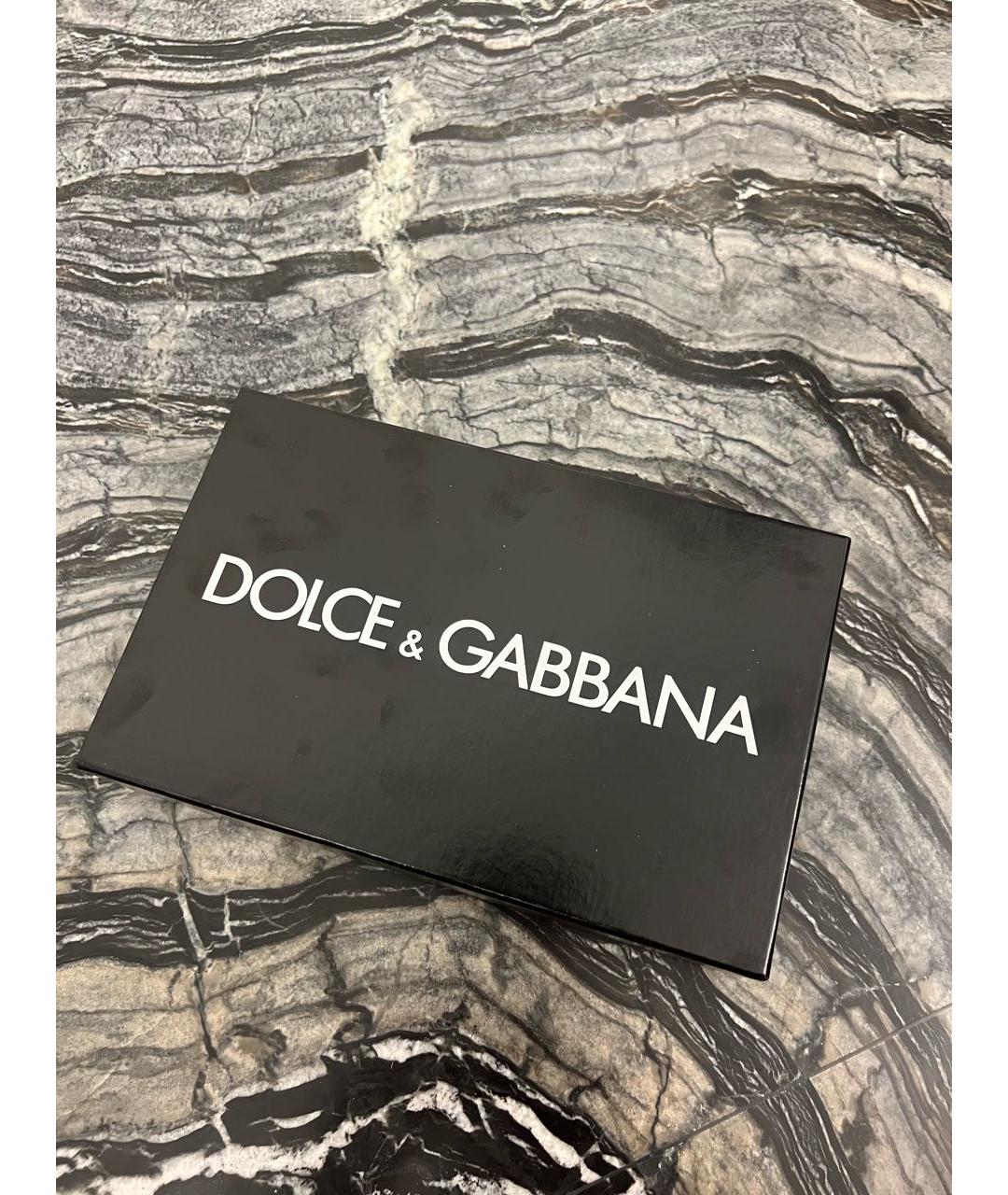 DOLCE&GABBANA Фиолетовый кошелек из лакированной кожи, фото 6