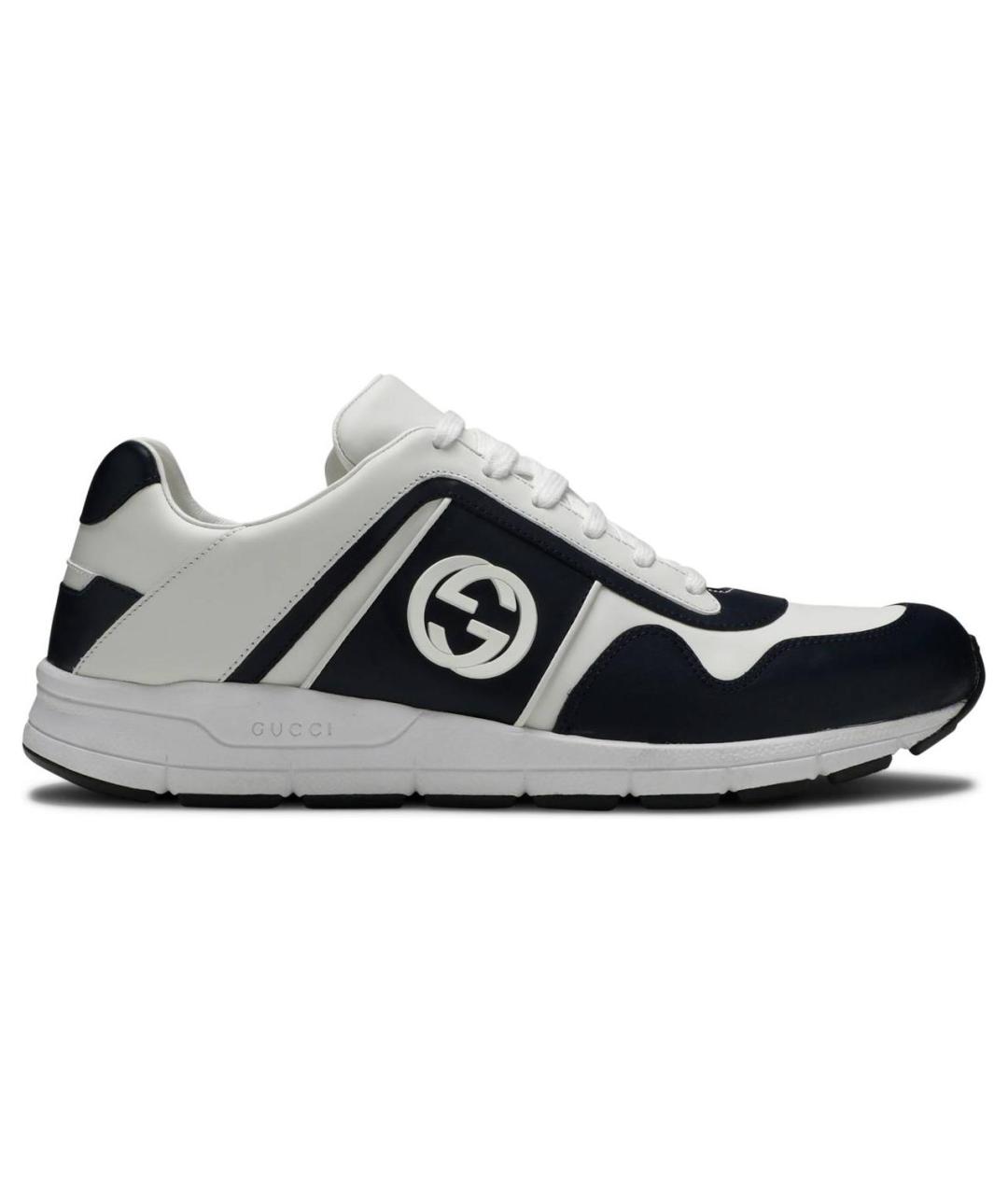 GUCCI Мульти кожаные низкие кроссовки / кеды, фото 1