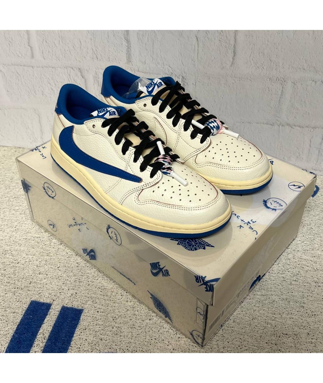 JORDAN Белые низкие кроссовки / кеды, фото 5