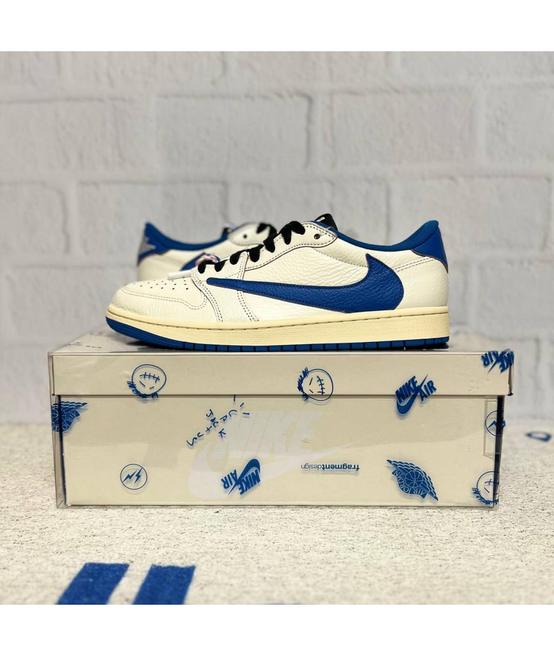 JORDAN Белые низкие кроссовки / кеды, фото 2