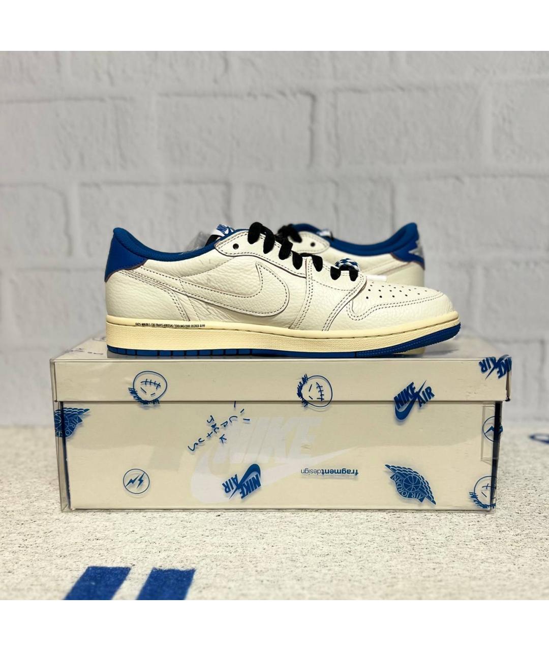 JORDAN Белые низкие кроссовки / кеды, фото 3