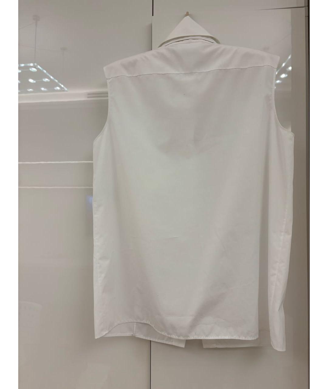 CHANEL Белая хлопковая рубашка, фото 2