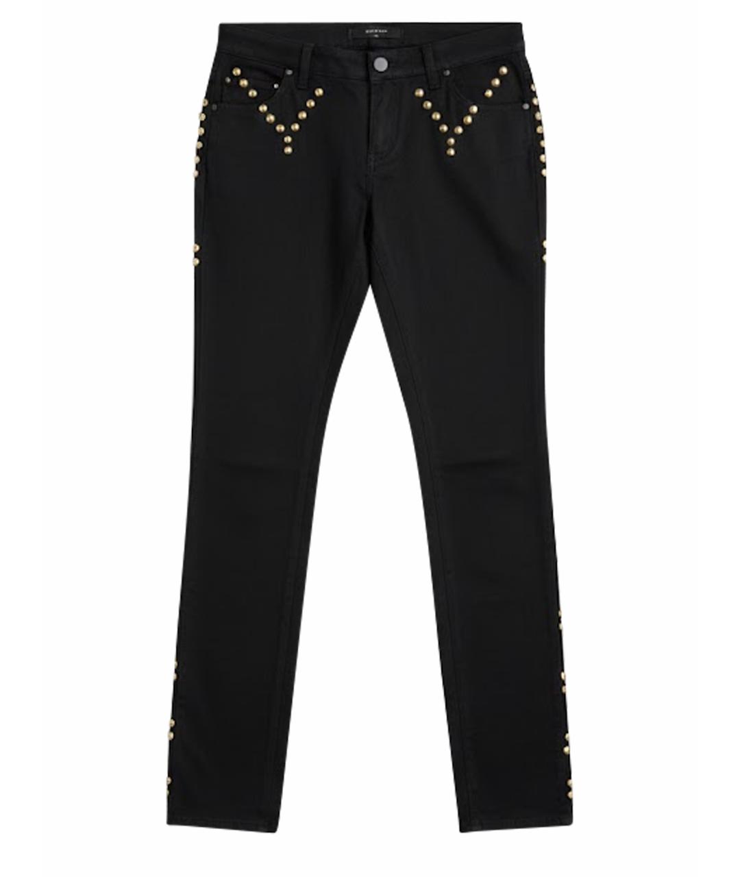 GIVENCHY Черные хлопко-эластановые джинсы слим, фото 1