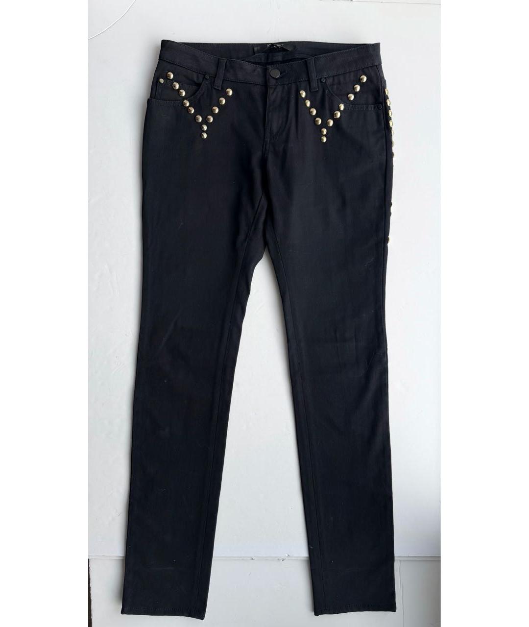 GIVENCHY Черные хлопко-эластановые джинсы слим, фото 8