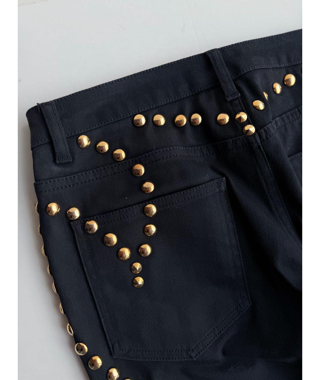 GIVENCHY Черные хлопко-эластановые джинсы слим, фото 3