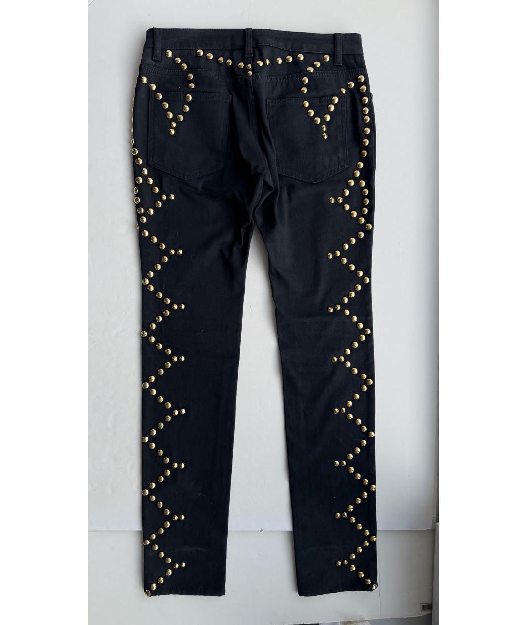 GIVENCHY Черные хлопко-эластановые джинсы слим, фото 2