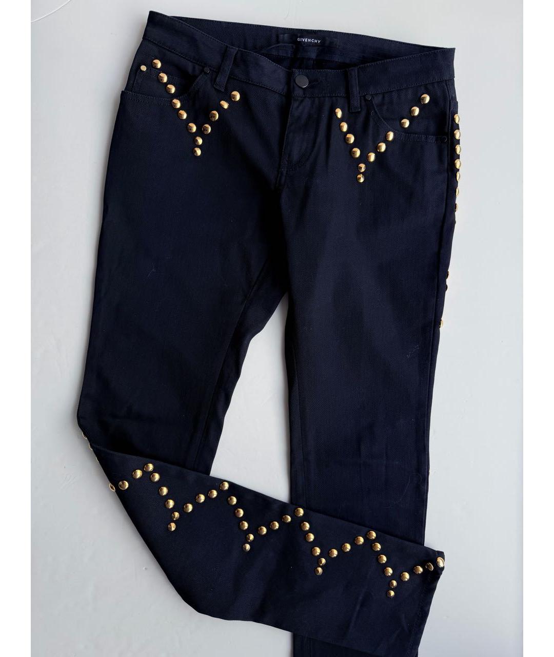 GIVENCHY Черные хлопко-эластановые джинсы слим, фото 7