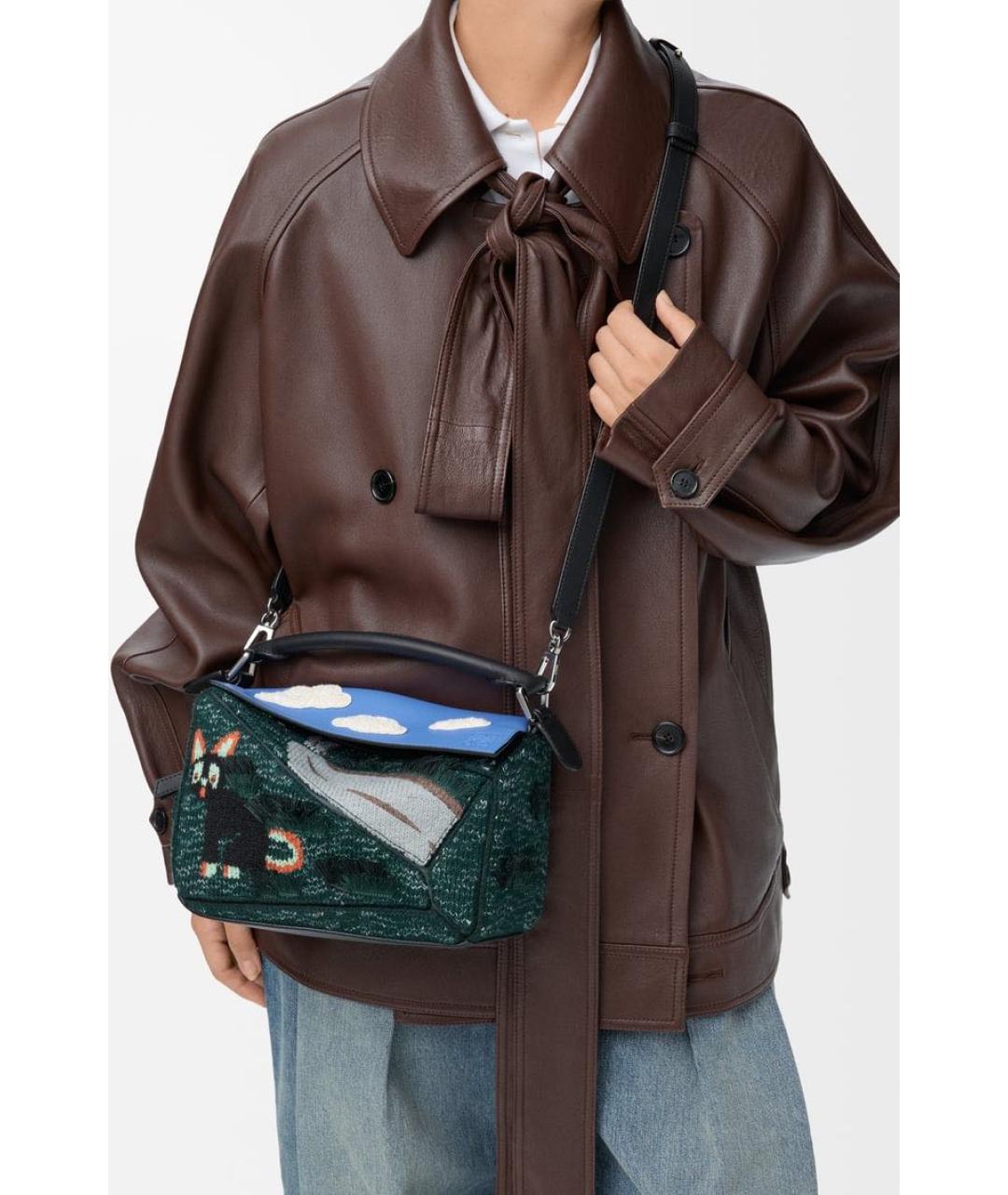 LOEWE Мульти сумка с короткими ручками, фото 3