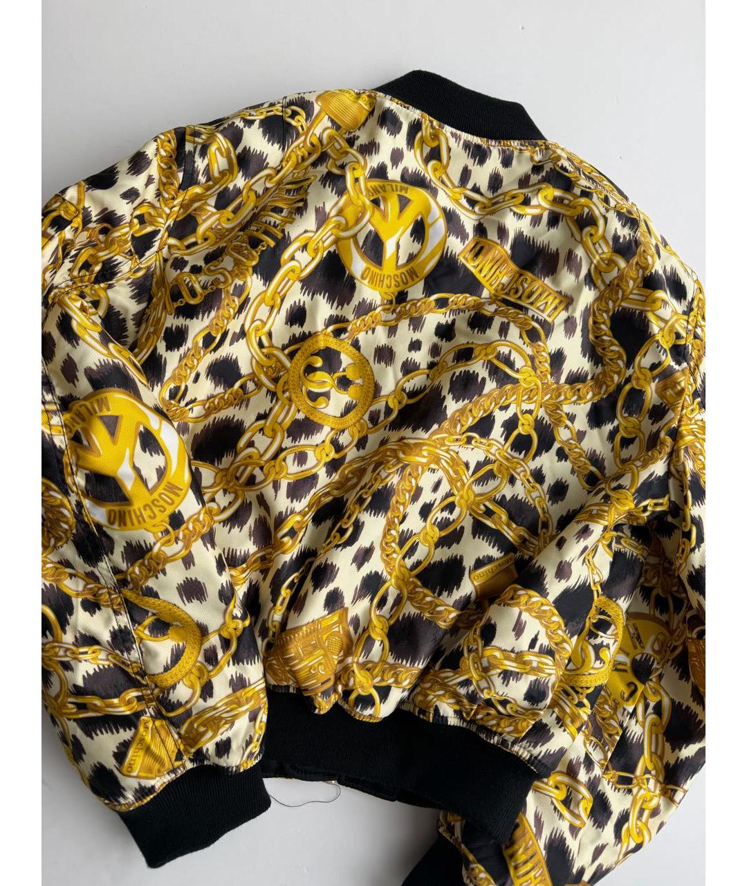 BOUTIQUE MOSCHINO Мульти полиэстеровая куртка, фото 5