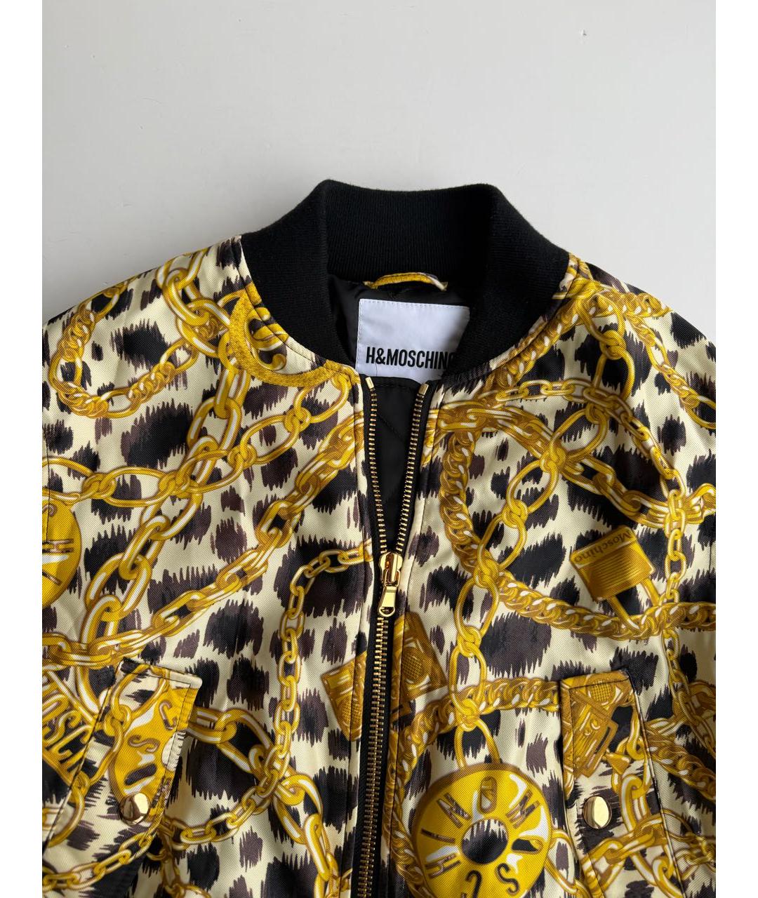 BOUTIQUE MOSCHINO Мульти полиэстеровая куртка, фото 2