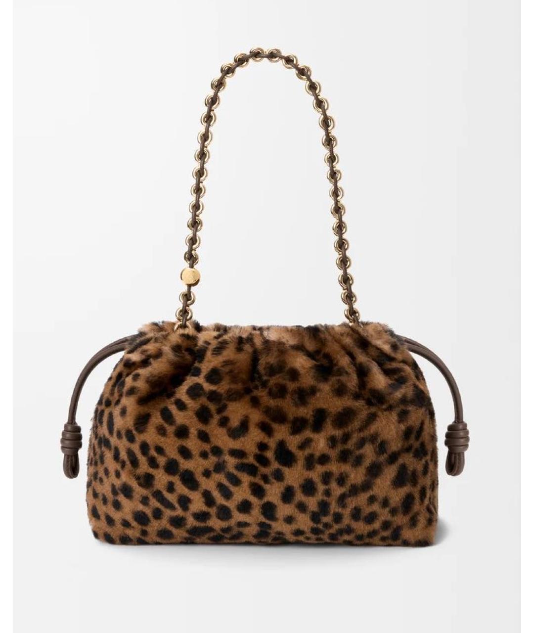 LOEWE Коричневая сумка через плечо, фото 5