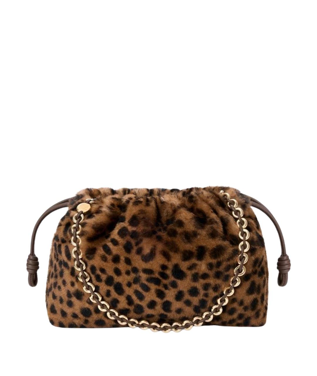 LOEWE Коричневая сумка через плечо, фото 1