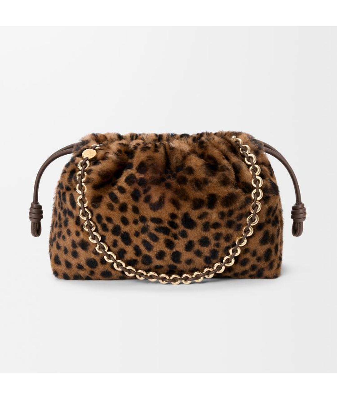 LOEWE Коричневая сумка через плечо, фото 6