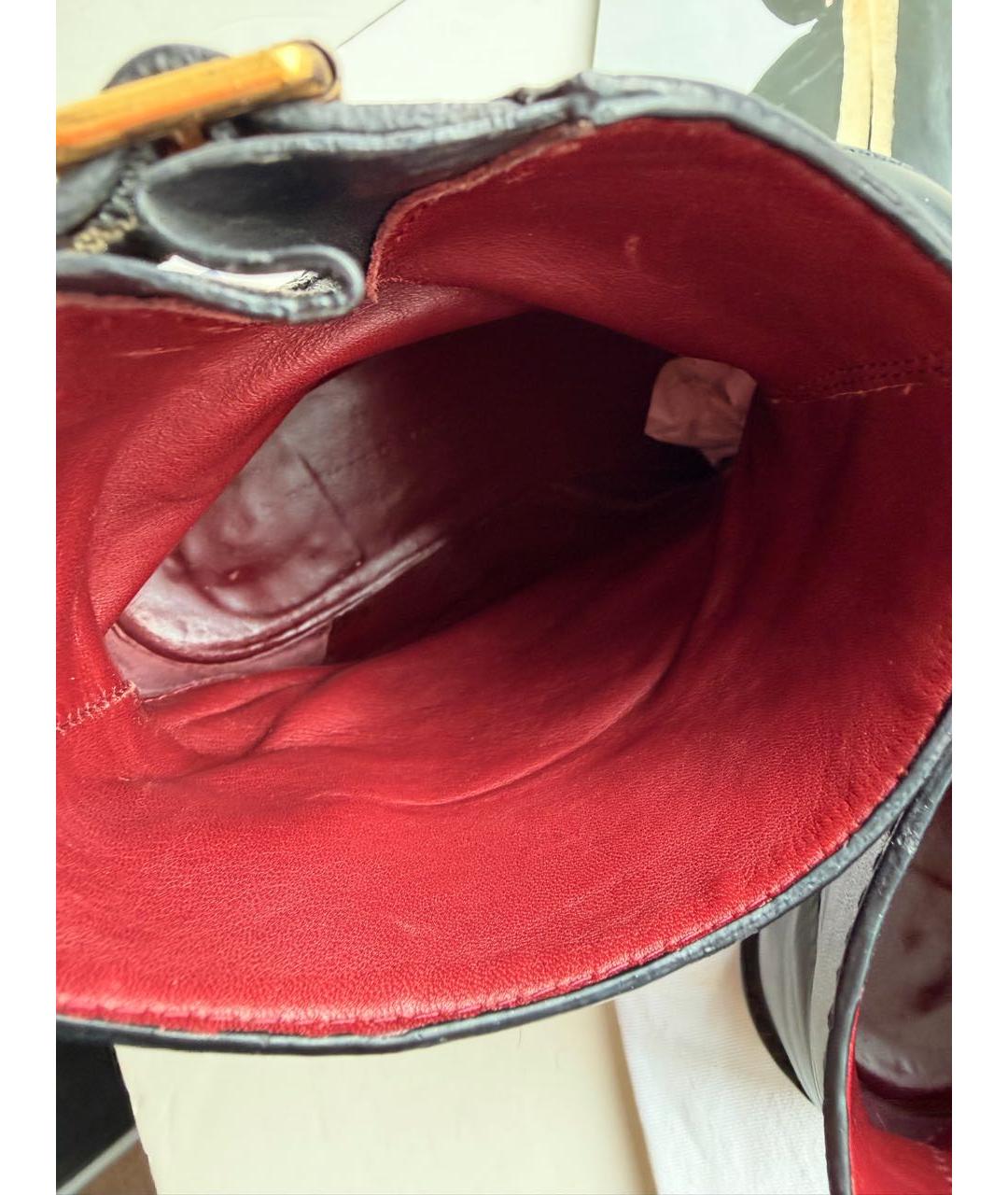 MARC BY MARC JACOBS Черные кожаные полусапоги, фото 5