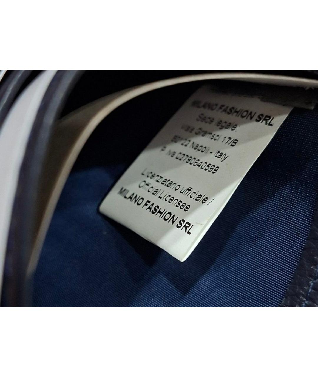 UNGARO Темно-синий кожаный кардхолдер, фото 4