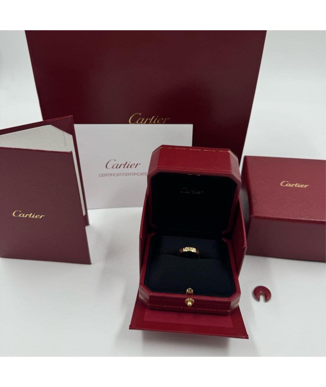 CARTIER Кольцо из желтого золота, фото 2