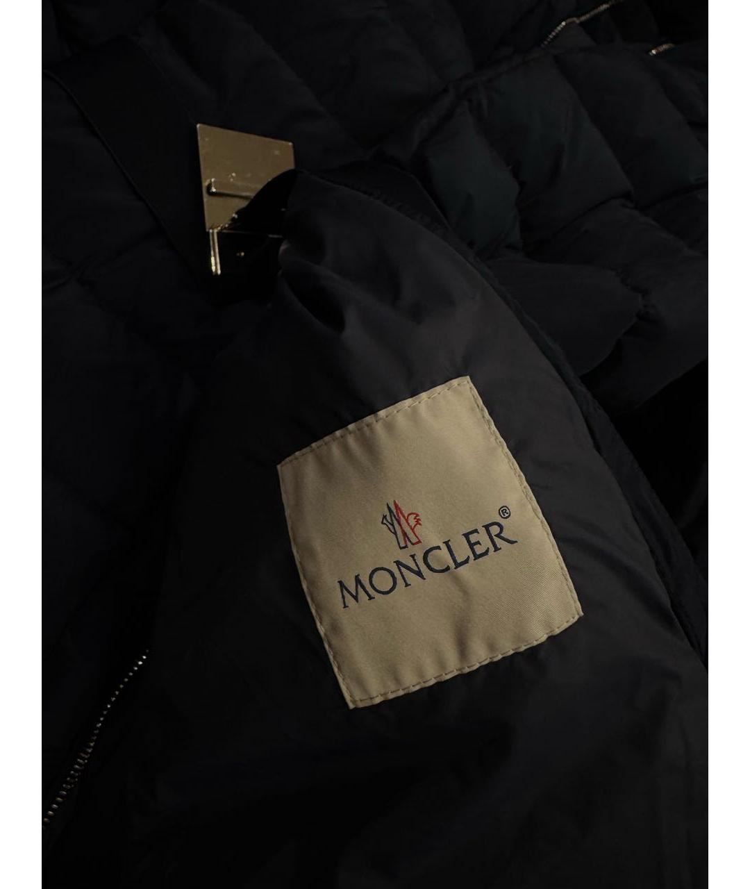MONCLER Черная куртка, фото 4