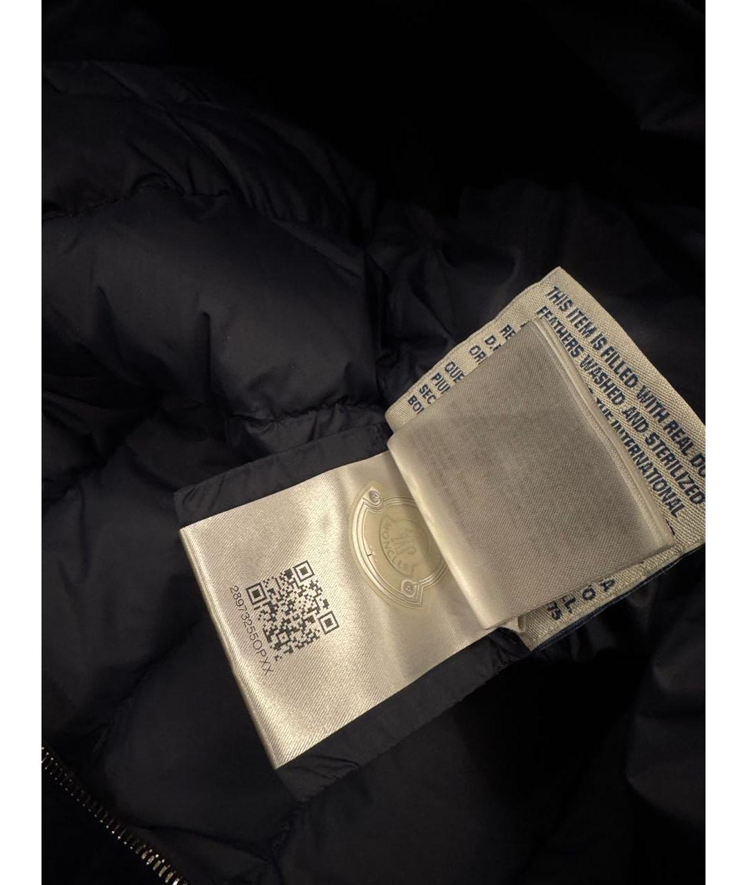 MONCLER Черная куртка, фото 5