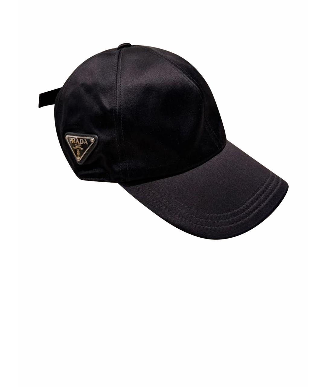 PRADA Черная кепка, фото 1