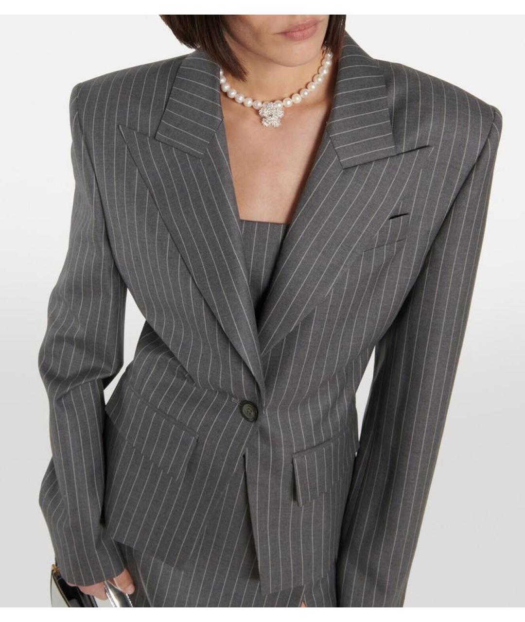 MAGDA BUTRYM Серый костюм с юбками, фото 5