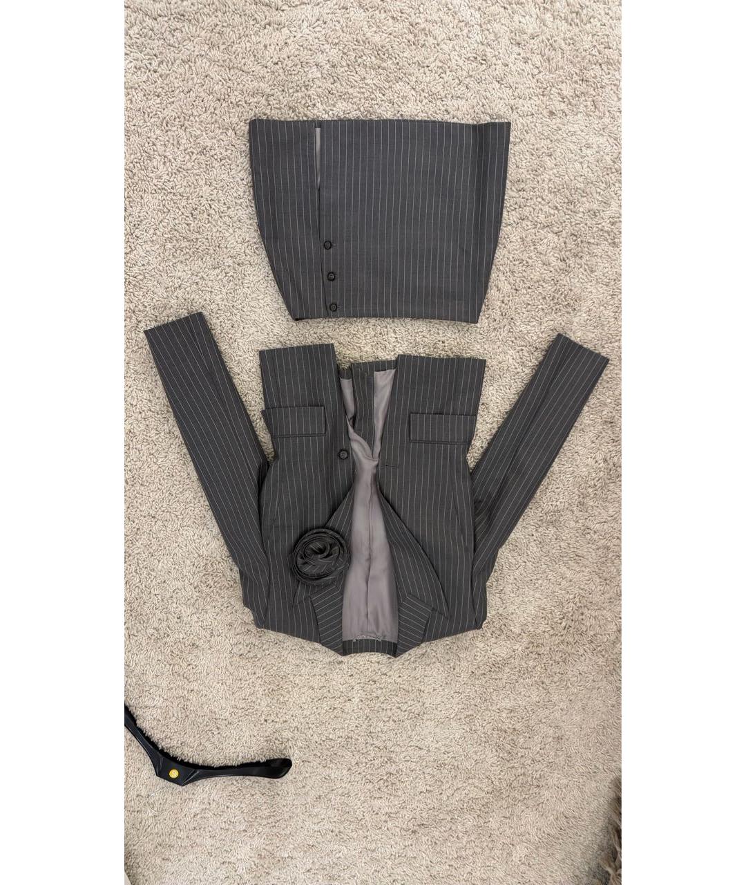 MAGDA BUTRYM Серый костюм с юбками, фото 9