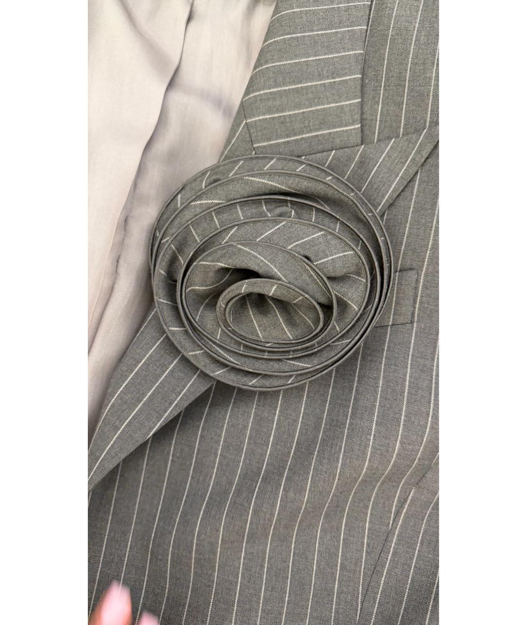 MAGDA BUTRYM Серый костюм с юбками, фото 7