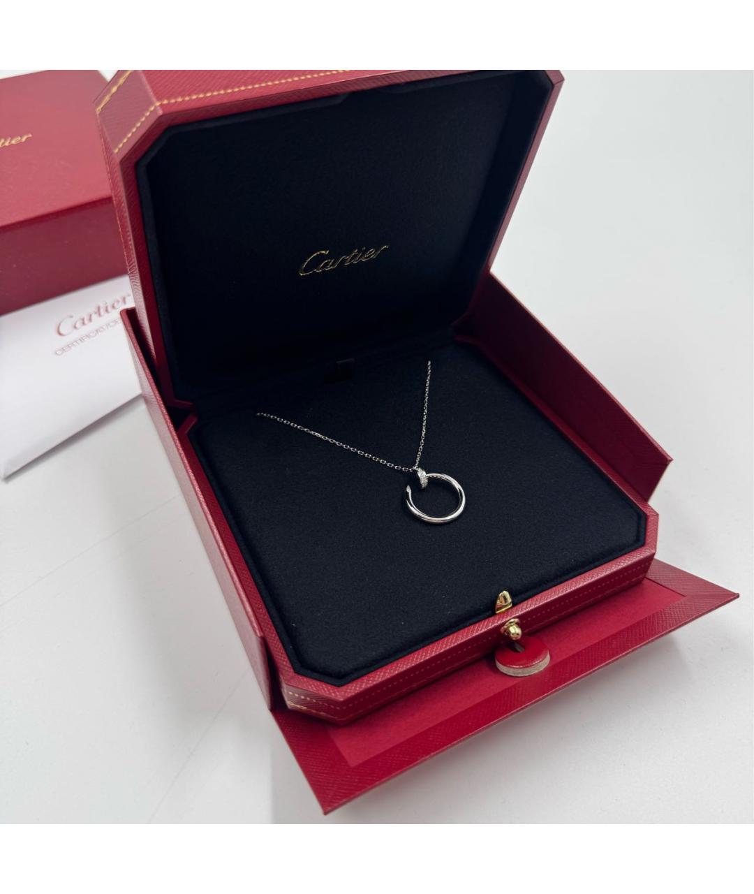 CARTIER Подвеска из белого золота, фото 3