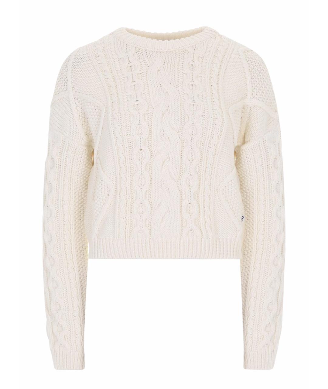 HUGO Бежевый хлопковый джемпер / свитер, фото 1