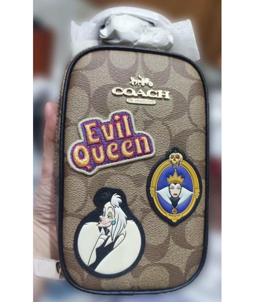 COACH Бежевая сумка через плечо, фото 2