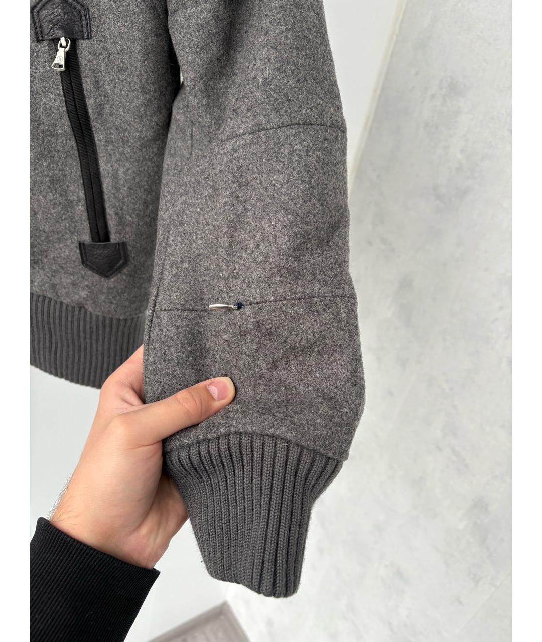 BOGNER Серая шерстяная куртка, фото 4
