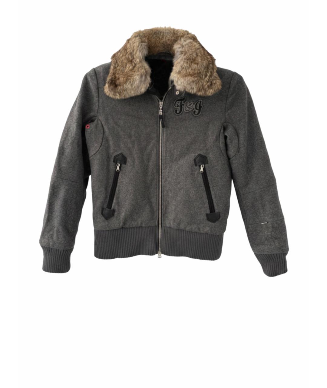 BOGNER Серая шерстяная куртка, фото 10