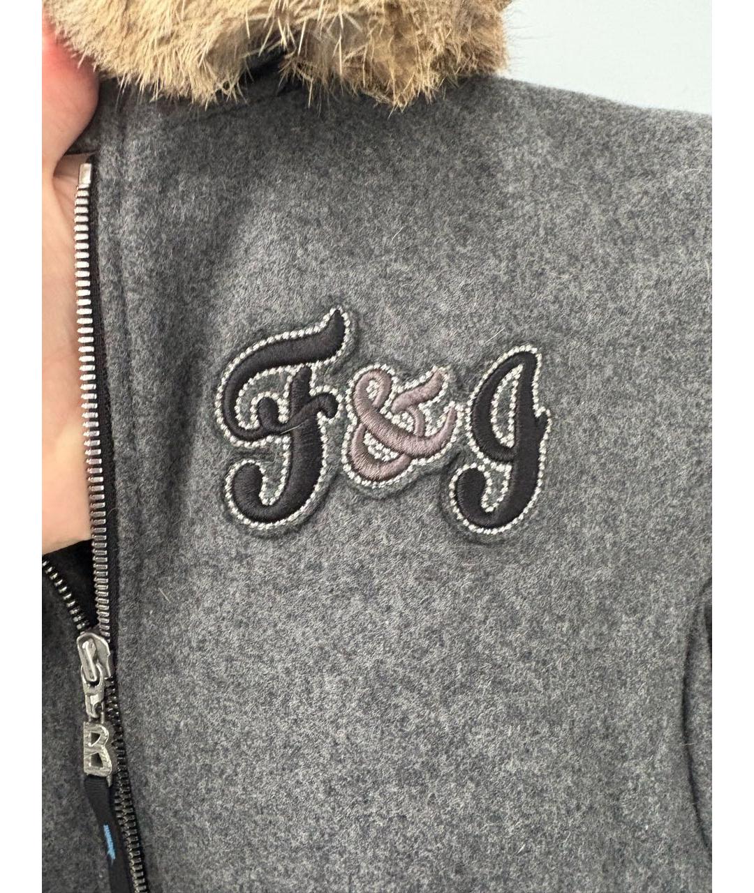 BOGNER Серая шерстяная куртка, фото 5